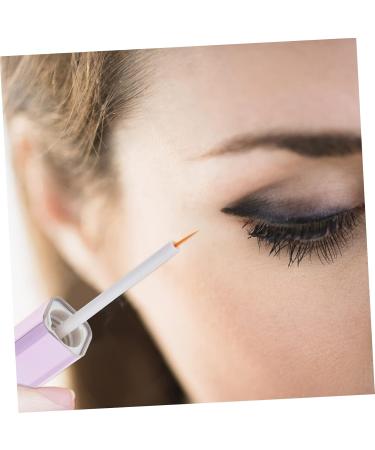 CANIGHT 6pcs Empty Eyelashes Mini Containers Lash Containers Eyeliner Tube with Applicator Makeup Purple Abs - Buy Online on GoSupps.com