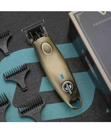 Buy Vintage Electric Hair Clippers - Rechargeable Metal Trimmer for Men | Professional Beard & Hair Cutting Tool | International Shipping - Buy Online on GoSupps.com