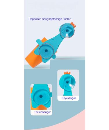 Cartoon Animal Toothbrush Holder for Kids - Fun Bathroom Cup & Toothpaste Organizer - Christmas Gift - Includes Free Duck Toothbrush - Buy Online on GoSupps.com