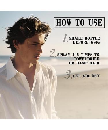 Mango Sea Salt Spray Premium ingredients Refreshing and moisturizing Long-Lasting Hold Easily Create Natural Beach Hair For All Hair Types(Set) - Buy Online on GoSupps.com