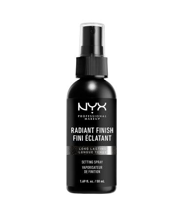 NYX Professional Makeup Setting Spray Long Lasting Formula Finishing Spray Lightweight Vegan Formula Radiant Finish 60 ml Radiant finish 50 ml (Pack of 1) - Buy Online on GoSupps.com