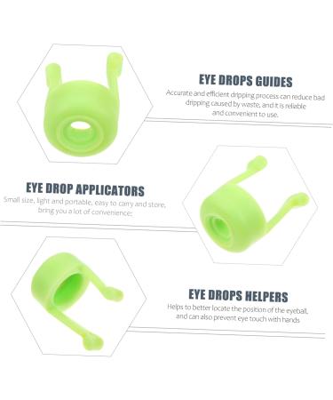 4 Pcs Durable Eye Drops Holders | Useful Storage Rack & Guides for Easy Eye Drop Application - Buy Online on GoSupps.com
