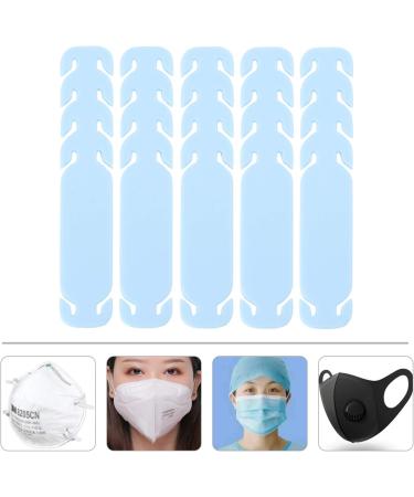 Minkissy 20-Pack Stretching Buckle for Mask Ear Gripes - Elastic Hook Extension Strap for Comfort & Protection - Anti-Strangulation Solution for Facial Covers - Buy Online on GoSupps.com
