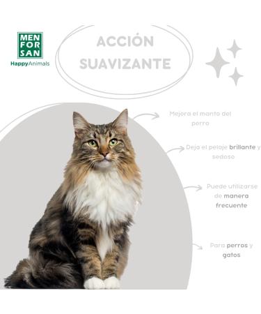 MENFORSAN Detangling Smoothing Cream for Cats - 300ml | Best Cat Grooming Product | Smooth & Tangle-Free Fur - Buy Online on GoSupps.com