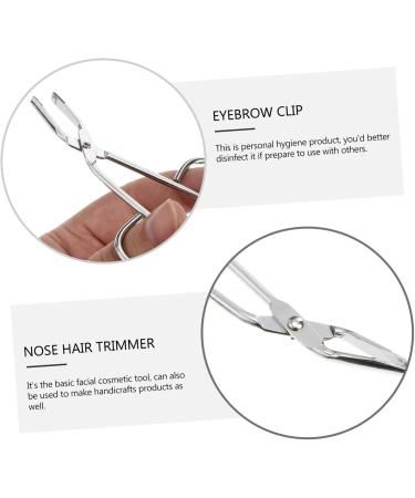 DOITOOL Brow Handle Tweezer Scissor Handle Twizer Straight Tweezers Handicraft Tool Lash Tool Embroidery Tools Eyelashes Tweezer Plated Lash Tweezers Facial Hair Tweezer Makeup Set Arc Man - Buy Online on GoSupps.com