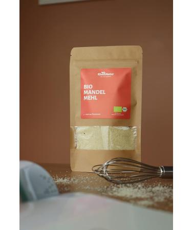 RheinNatur Organic Almond Flour 1kg - Blanched Vegan Low Carb - Perfect for Cooking & Baking - Buy Online on GoSupps.com