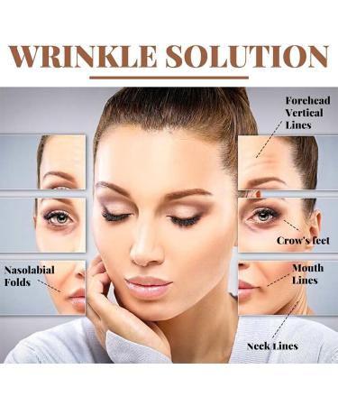 SUIOPPYUW Facial Lift Tape Tightening Forehead Neck Face Antiwrinkle Remover Belt Antislip Trimmable Home Sticker - Buy Online on GoSupps.com