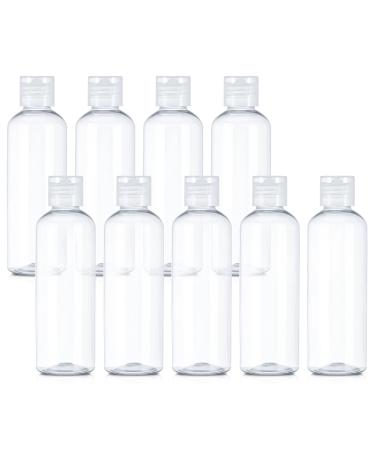 Old Compluser 10 piece of travel bottle Set 100ml plastic bottles empty flight bottle Set Transparent Cosmetic Flasch shower gel container for air travel business trip shampoo lotion - Buy Online on GoSupps.com