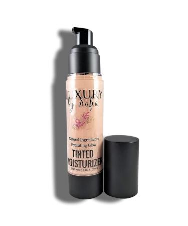 Luxury By Sofia Tinted Moisturizer - Organic & Natural | Brightens, Smooths & Plumps Skin | Deep Hydration (Light) - Buy Online on GoSupps.com