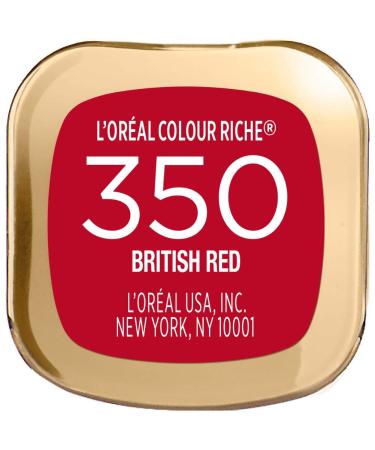 L'Or al Paris Colour Riche Lipstick - British Red 0.13 oz | International Shipping Available - Buy Online on GoSupps.com