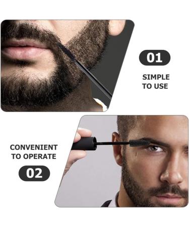 Beaupretty Beard Men Mustache Dye Color Eyebrow Dye For Men Temporary Mustache Dye Temporary Eyebrow Dye Eyebrow Brush Eyebrow Paint Color Paste Plastic Stretched Mens 126x16cm Brown - Buy Online on GoSupps.com