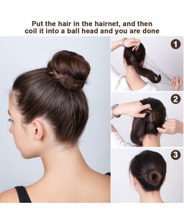 Uraqt 35-Piece Invisible Elastic Hair Networks - Premium Nylon Hair Buns for Women & Girls Ideal for Ballet & Dance - Buy Online on GoSupps.com