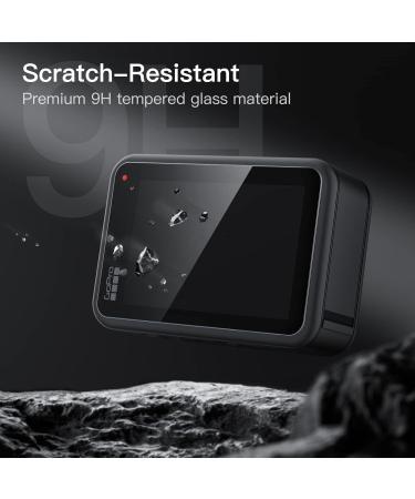 JETech Screen Protector for GoPro Hero 11/10/9 Black + Camera Lens Tempered Glass Film 3-Pack - Easy Installation, HD Clear - Buy Online on GoSupps.com