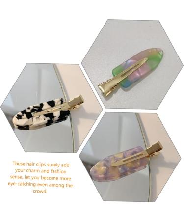 POPETPOP Womens Hair Clips Acrylic Resin Hair Barrettes - Buy Online on GoSupps.com