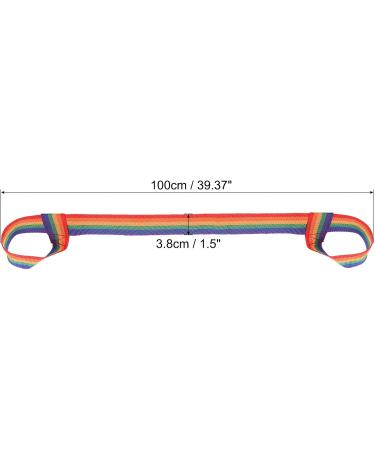 Buy PATICIL Adjustable Ski Accessories - Multi-Color Stripe Ski Burt & Snowboard Wear for HELMES ICCORNESS 100CMX3.8CM | International Shipping Available - Buy Online on GoSupps.com