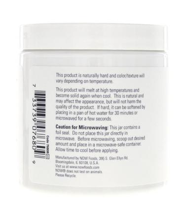 Now Foods Cocoa Butter 7 oz (Pack of 2) - 100% Pure | Best Quality Cocoa Butter - Buy Online on GoSupps.com