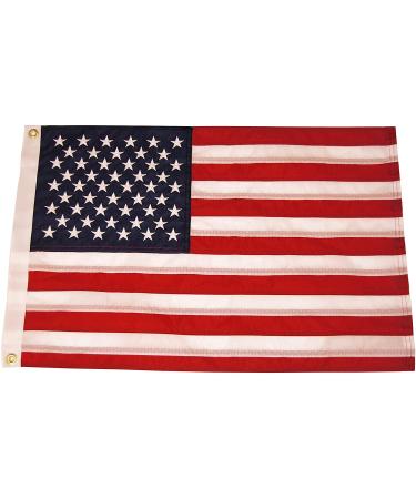 Taylor Made Products 8418 U.S. 50 Star Sewn Boat Flag, 12 x 18 inch - Buy Online on GoSupps.com