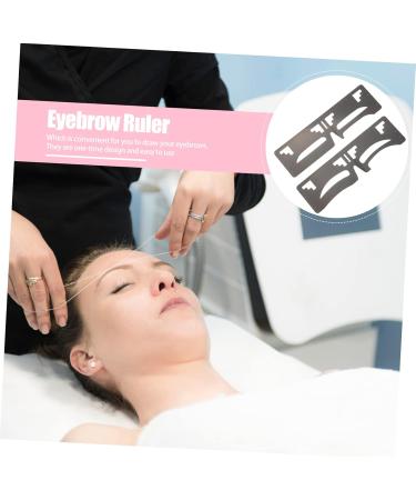 FOMIYES 4 Pcs Eyebrow Ruler Makeup Tools Makeup Stuff Brow Template Brow Guide Stencil String Eyebrow Shape - Buy Online on GoSupps.com