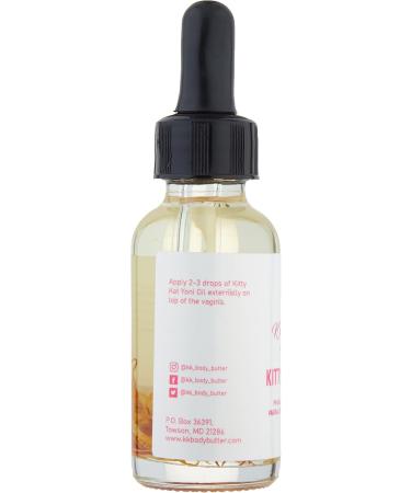 KK Yoni Oil - Organic Feminine Oil with Rose Petals | PH Balance Moisturizer for Ingrown Hair & Razor Bumps | Made in the USA - Buy Online on GoSupps.com