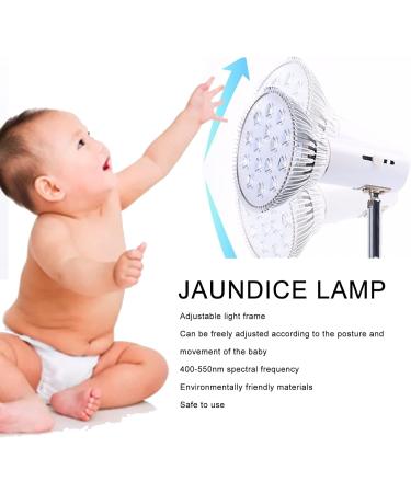 XHTLLO 15W Blue LED Treatment Lamp for Jaundice & Skin Care Adjustable Angle & Secure Design - Buy Online on GoSupps.com