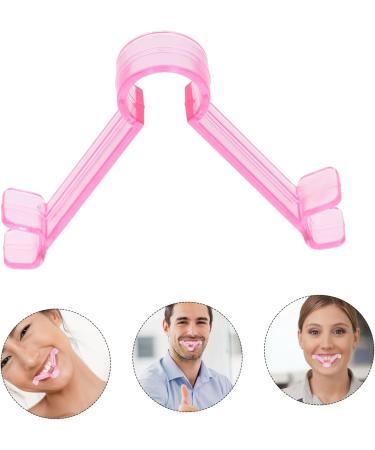 SOESFOUFU Lip Muscle Trainer Lips Lips Trainer Lip Trainer Lift Tool Mouth Tightener Oral Exerciser Lift Face Exerciser Mouth Smile Corrector Muscle Exerciser 9.30X7.70X1.50CM Pink - Buy Online on GoSupps.com