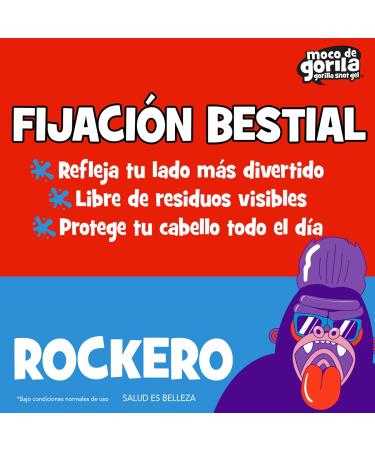 Moco De Gorila Estilo Rockero Mega Hold Gel 9.52 Oz - Best International Shipping & Strong Hold for Rockstar Hairstyles - Buy Online on GoSupps.com