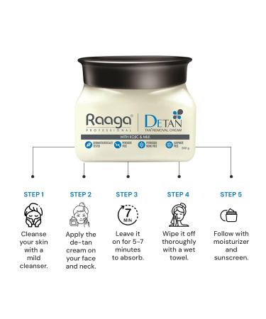 Buy De Tan Cream 500g | Effective Skin Brightening for All Skin Types - International Shipping Available - Buy Online on GoSupps.com