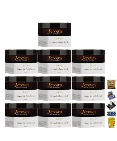 150g For Moisture Nourish Enhanced Skin Jcrown Ocean Salt Body Care By Ja Nonpanee Smoothness and Hydration Set 10 By Beautygoodshop Get Free For You Beauty Gifts Large Normal White