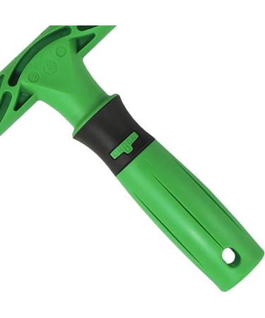 UNGER 79020 MicroStrip Window Washer Sleeve 35cm with ErgoTec T-bar Handle - Microfibre Window Cleaner for Hand Wash or Telescopic Window Cleaning Green 35cm Single - Buy Online on GoSupps.com