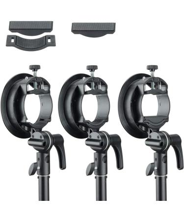 Godox S2 Flash Bracket with Bowens Mount for Godox Round Head Flash - 2 Pack - Buy Online on GoSupps.com