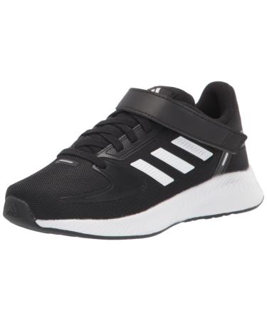 adidas Unisex-Child Runfalcon 2.0 Running Shoe Little Kid (4-8 Years) 3.5 Little Kid Black/White/Silver