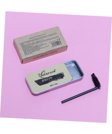 NOLITOY 2 Sets Eyebrow Soap Gel Brow Styling Cream Wax Eyebrow Cream Do Not Take off Makeup Supplies Woman 1 count (Pack of 1) Assorted Colorx2pcs - Buy Online on GoSupps.com