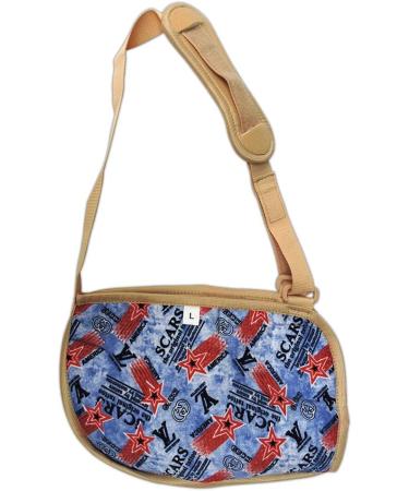 Arm Sling Pouch for Kids - Adjustable Forearm Fracture Support | Breathable Material & Padded Neck Strap | HealthGoodsIn - Buy Online on GoSupps.com
