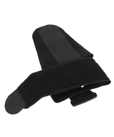 Foot Inversion Protector Support Sleeve Foot Guard Foot Splint Adjustable Stand Ring 23.5x13.5x1.5cm Black