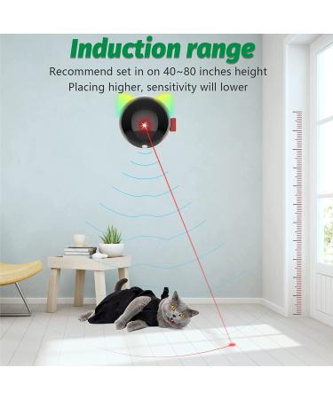 AUKL Motion Activated Cat Laser Toy for Indoor Pets - Interactive and Engaging Entertainment for Cats and Dogs - Buy Online on GoSupps.com