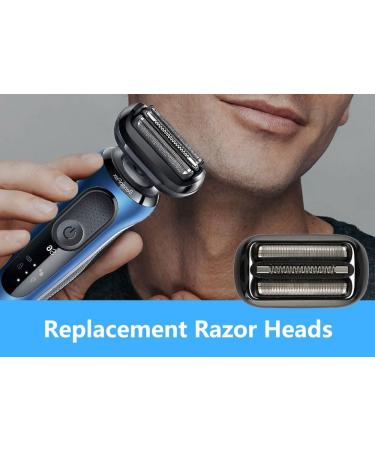 Braun Series 5 Replacement Head for Men - Compatible with S5/6 Electric Shaver - Foil Cutter Beard Trimmer - Wet/Dry - Fits 6072cc, 6090cc, 6020s, 6040cs, 6075cc, 5018s, 5049cs - Shaver Accessories 53B - Buy Online on GoSupps.com