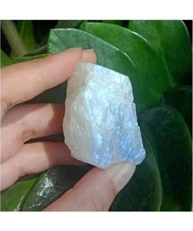 Natural Crystal Rough 1PC Natural White Moonstone Blue Light Stones Crystal Rockstone Reiki Healing Specimen Rough Mineral Decor Collecting Home Decoration (Color : Blue Moonstone Size : 20-30g) 20-30g Blue moonstone - Buy Online on GoSupps.com