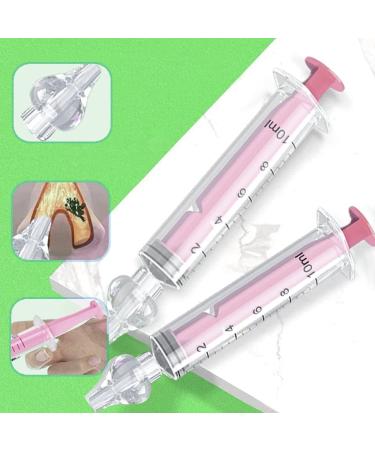 2Pcs Baby Nasal Aspirator Set | Reusable Silicone Suction Tip | Safe & Comfortable Nose Cleaner for Infants | Pink - Buy Online on GoSupps.com