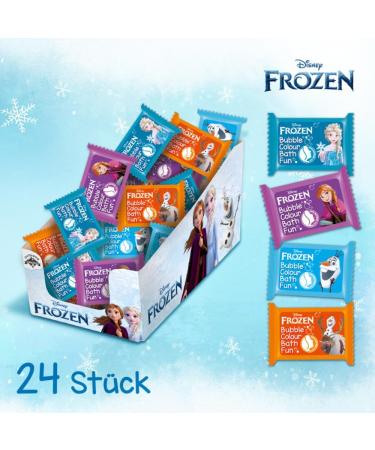 Outdoor Freakz DermaTest Frozen 24-Pack Children's Bath Tablets Natural Cosmetics Innovative Paper Packaging - Buy Online on GoSupps.com