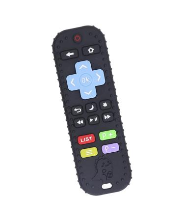 Buy Baby Teething Chew Toy - Tactile Cartoon Remote Control Shape (Black) | Safe & Fun International Shipping - Buy Online on GoSupps.com