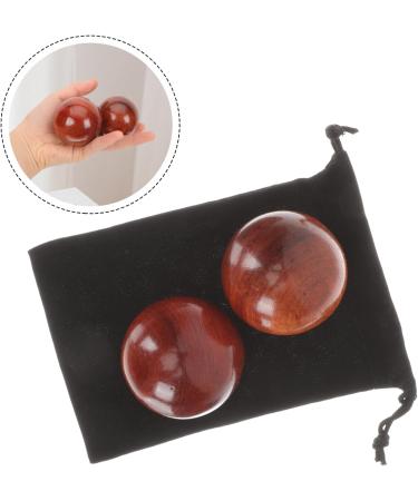 Beaupretty 8-Piece Wooden Health Massage Balls - Fitness Hand Massage Tools - Handballs & Boccia Balls - 5x5cm - International Shipping - Buy Online on GoSupps.com