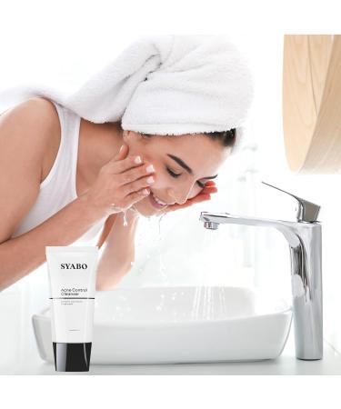 Salicylic Acid Face Cleanser | Daily Acne Wash for Oily & Sensitive Skin | 5.07 FL OZ - Remove Blackheads & Breakouts - Buy Online on GoSupps.com