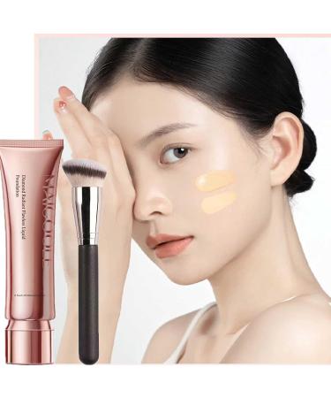 Super Coverage Foundation with Buffing Brush Moisturizing and Oil Controlling Concealer Foundation Waterproof and Long-Lasting Liquid Foundation - Buy Online on GoSupps.com