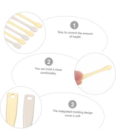  Beatifufu Set of 6 Rose-Shaped Cream Spoons for Face Masks - Buy Online on GoSupps.com