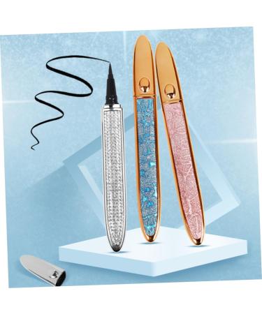 FOMIYES 2pcs Diamond Eyeliner Goldendoodle Accessories Liquid Eye Liner Self-adhesive Eyeliners 1 count (Pack of 1) Assorted Color - Buy Online on GoSupps.com