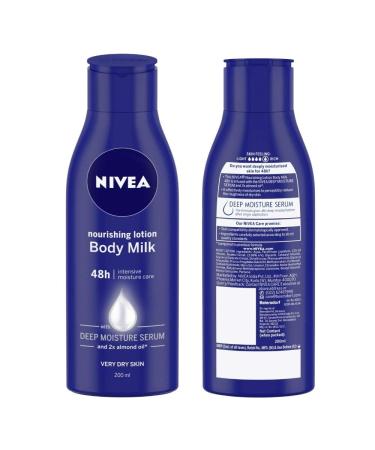 Nivea Nourishing Lotion Body Milk 200ml - Buy Online on GoSupps.com