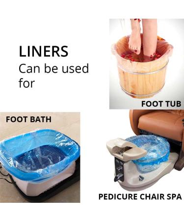 PandaSpa by Karlash Ultra Premium Spa Disposable Liners - 100pcs, One Size Fits Most Pedicure Spa - Buy Online on GoSupps.com