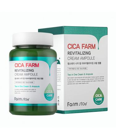 Buy FARMSTAY CICA FARM Revitalizing Cream Ampoule 250ml - Best Moisturizing Korean Skincare for International Shipping - Buy Online on GoSupps.com