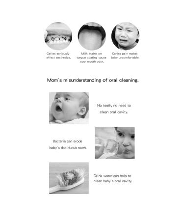Buy Tongue Cleaner & Toothbrush Set for Newborns - Effective Mouth Cleaning Device for Little Girls & Toddlers | Woteg - Buy Online on GoSupps.com