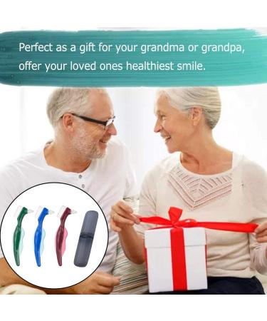 3-Piece Hard Prosthesis Brush Set | Double-Sided Oral Care Brushes with Portable Bag | Multi-Layered Prosthesis Care - Buy Online on GoSupps.com